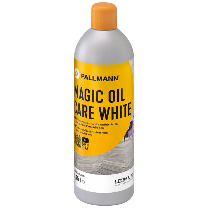 Pallmann Magic Oil Care Weiß 0,75 Liter – Pflegeemulsion für weiß geölte Holzoberflächen